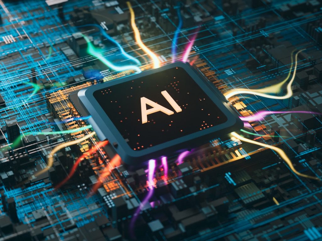 Hanzo Weighs In On Legal Tech Predictions For 2024 Today S General   A Generative Artificial Intelligence Cpu That Emits Colorful Light 3d Rendering 