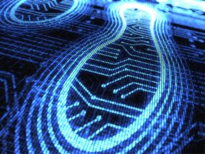 digital footprint, concept for digital forensics