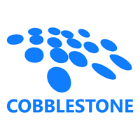Cobblestone CLM Contract Management stacked logo