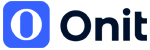 Onit logo, webinar